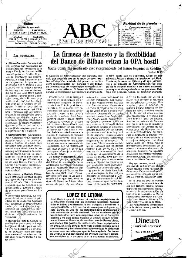 ABC MADRID 29-11-1987 página 83