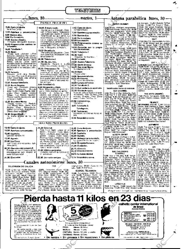 ABC MADRID 30-11-1987 página 127