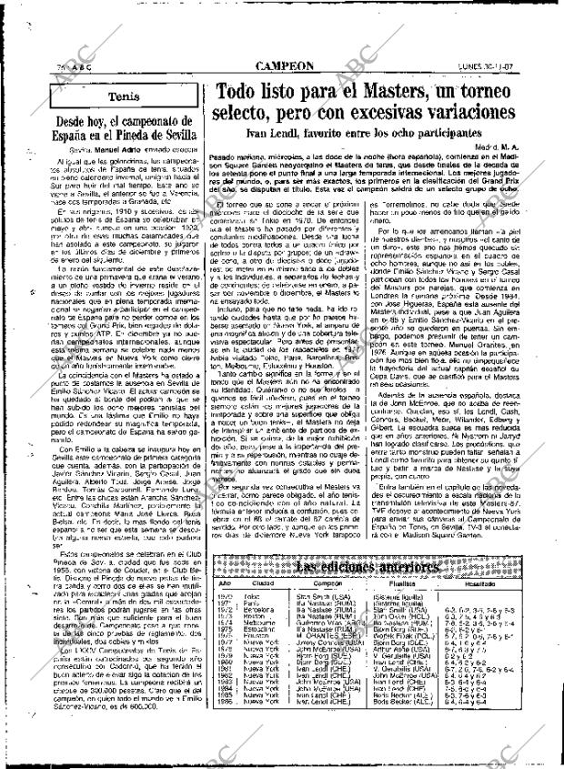 ABC MADRID 30-11-1987 página 76