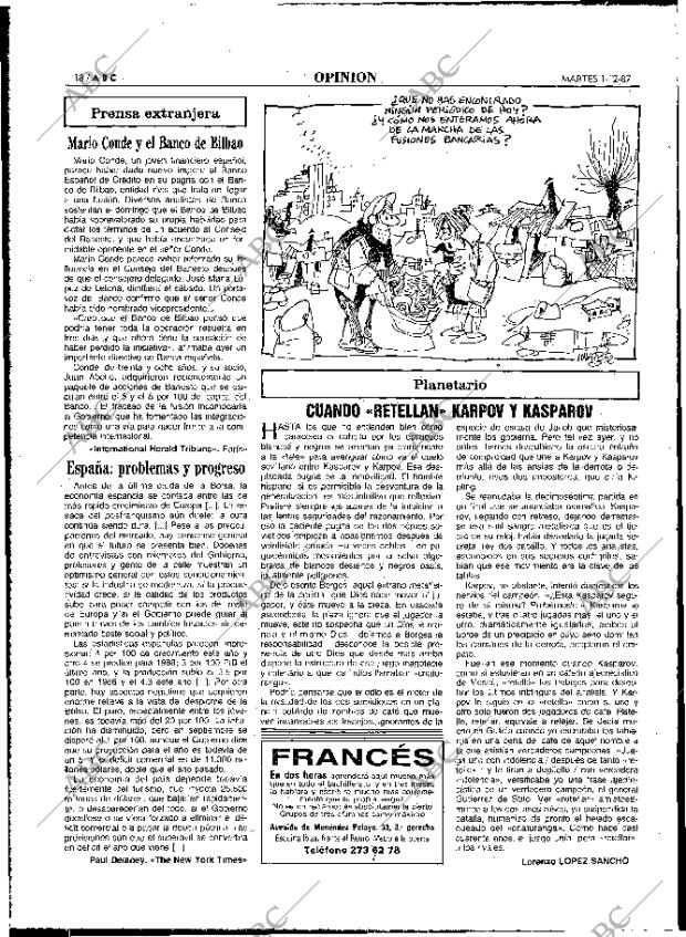 ABC MADRID 01-12-1987 página 18