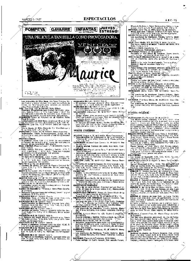ABC MADRID 01-12-1987 página 93