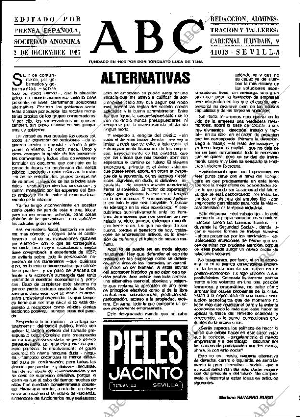 ABC SEVILLA 02-12-1987 página 3