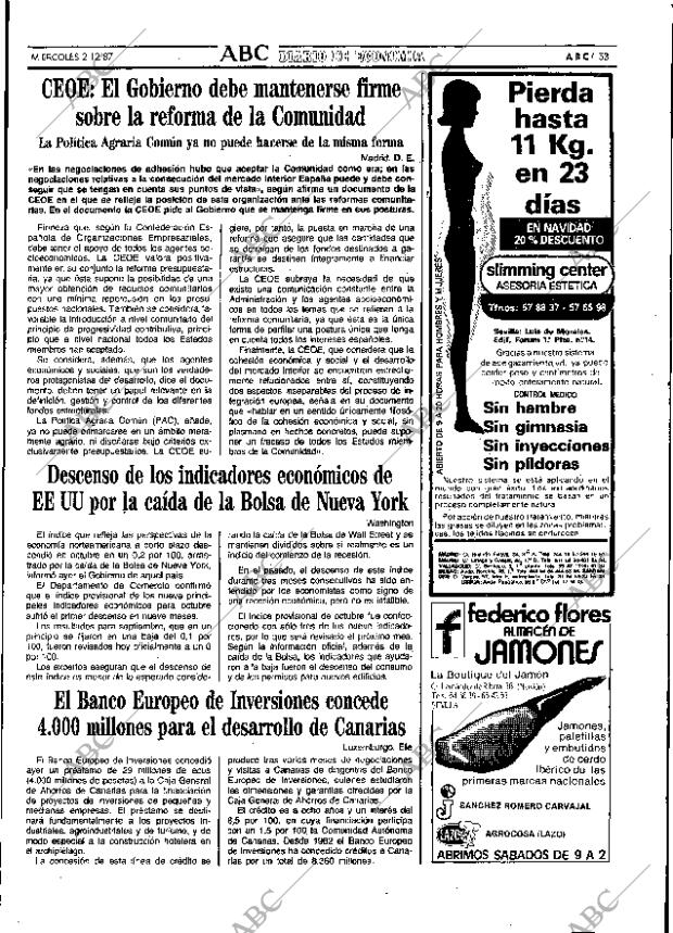 ABC SEVILLA 02-12-1987 página 53