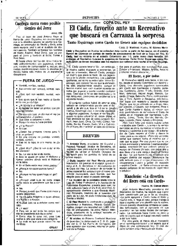 ABC SEVILLA 02-12-1987 página 66