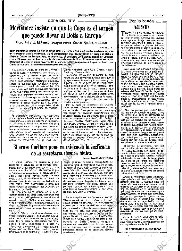 ABC SEVILLA 02-12-1987 página 67