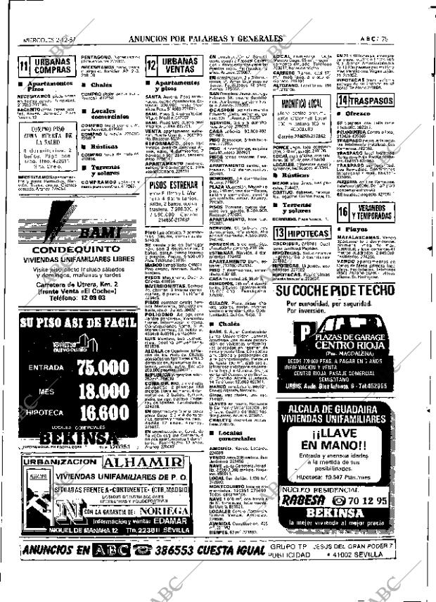 ABC SEVILLA 02-12-1987 página 75