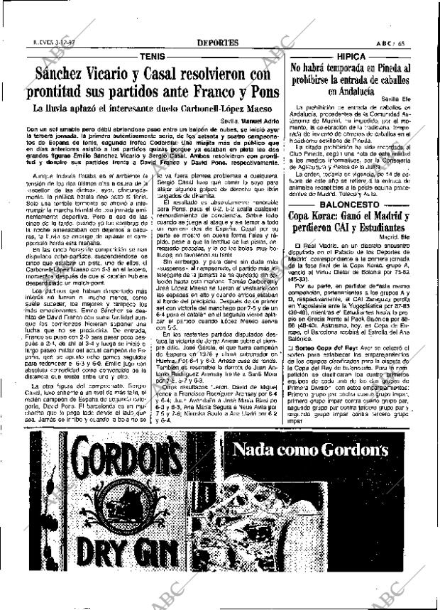 ABC SEVILLA 03-12-1987 página 65