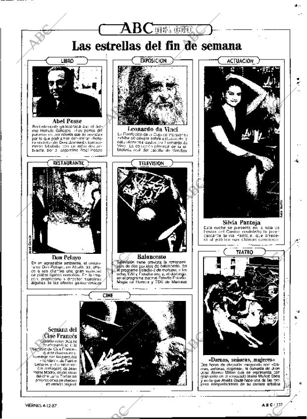 ABC MADRID 04-12-1987 página 137