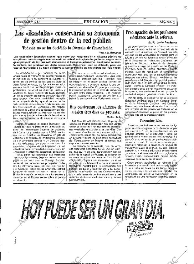 ABC MADRID 09-12-1987 página 81