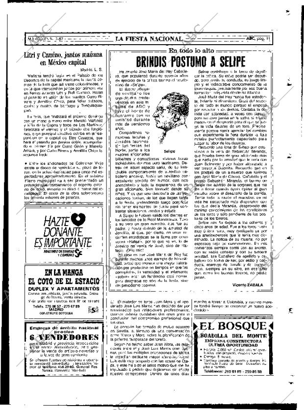 ABC MADRID 09-12-1987 página 91