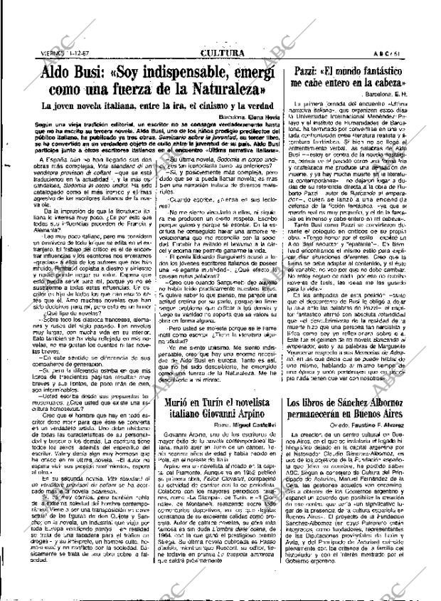 ABC MADRID 11-12-1987 página 61