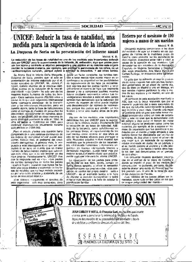 ABC MADRID 11-12-1987 página 65