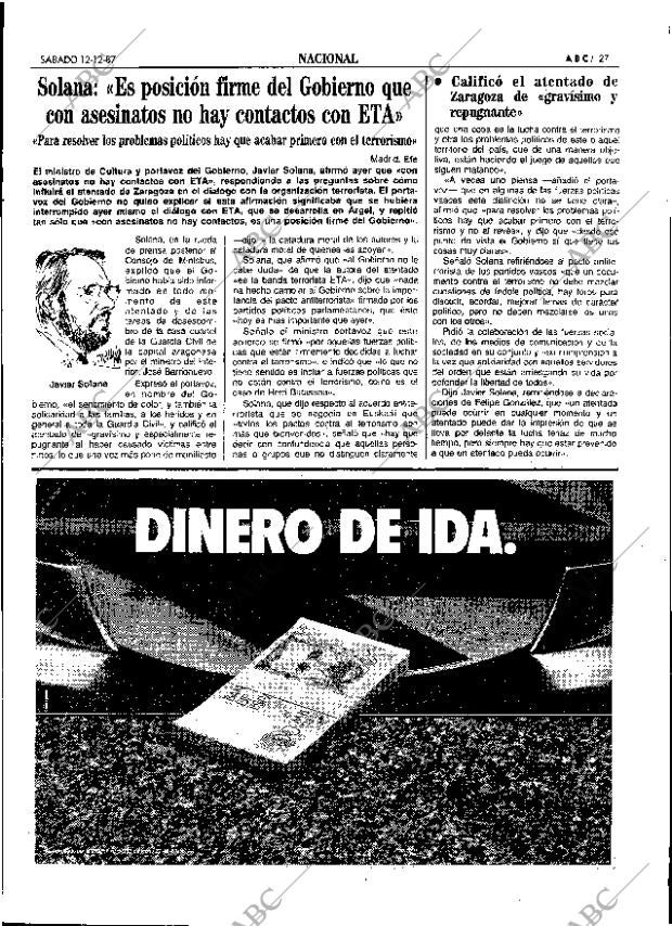 ABC SEVILLA 12-12-1987 página 27