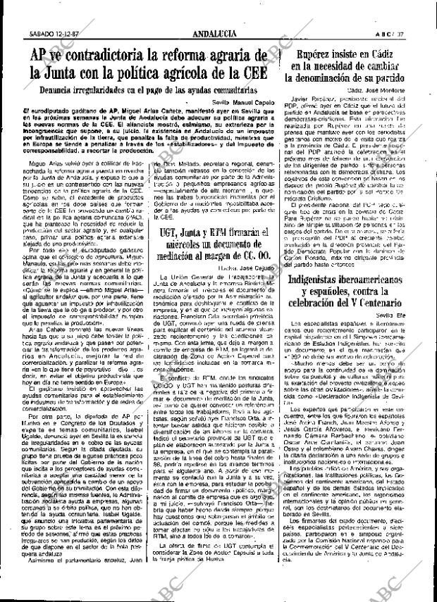 ABC SEVILLA 12-12-1987 página 37