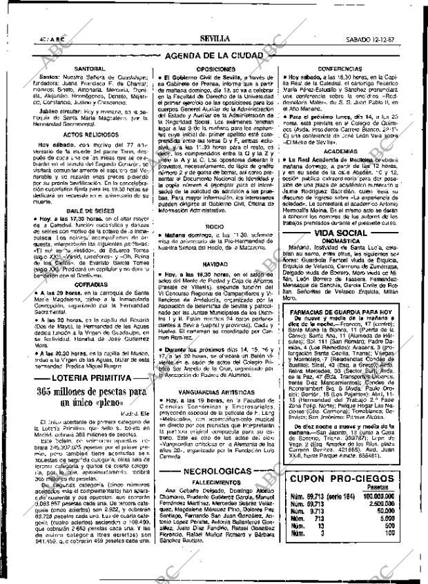 ABC SEVILLA 12-12-1987 página 40