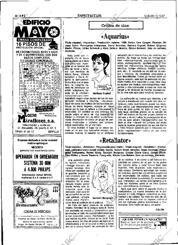 ABC SEVILLA 12-12-1987 página 74