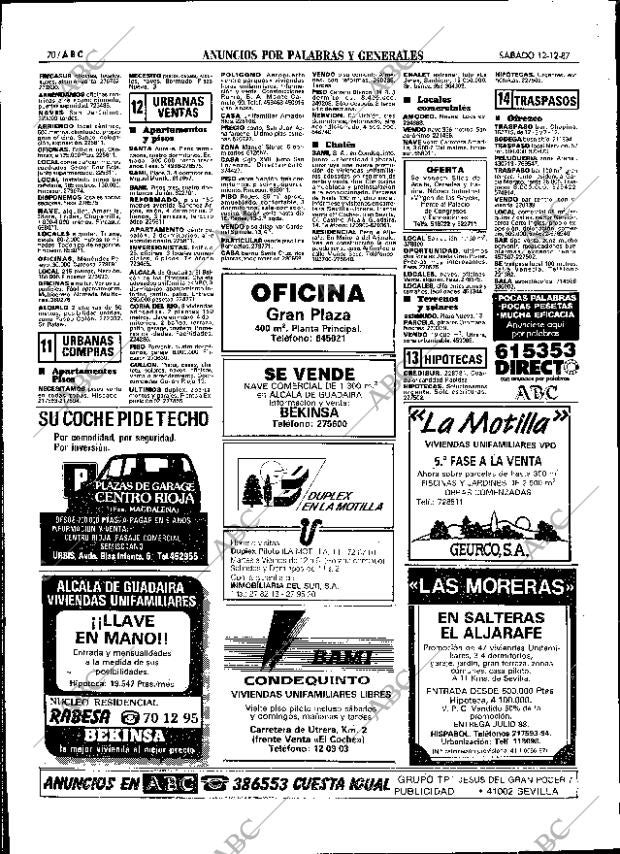 ABC SEVILLA 12-12-1987 página 78