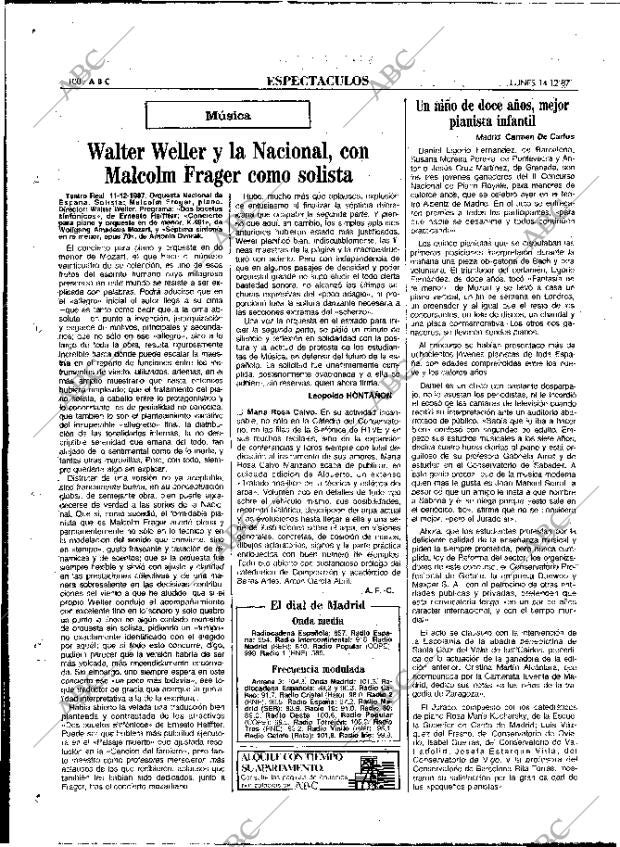 ABC MADRID 14-12-1987 página 100