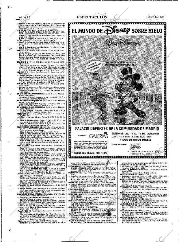 ABC MADRID 14-12-1987 página 106