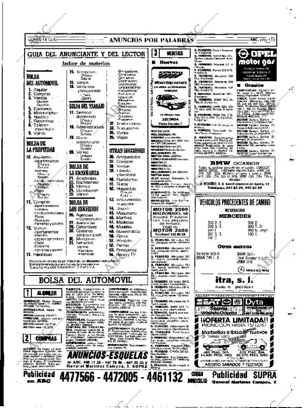 ABC MADRID 14-12-1987 página 113