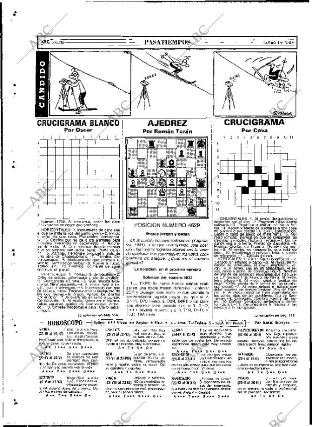 ABC MADRID 14-12-1987 página 126