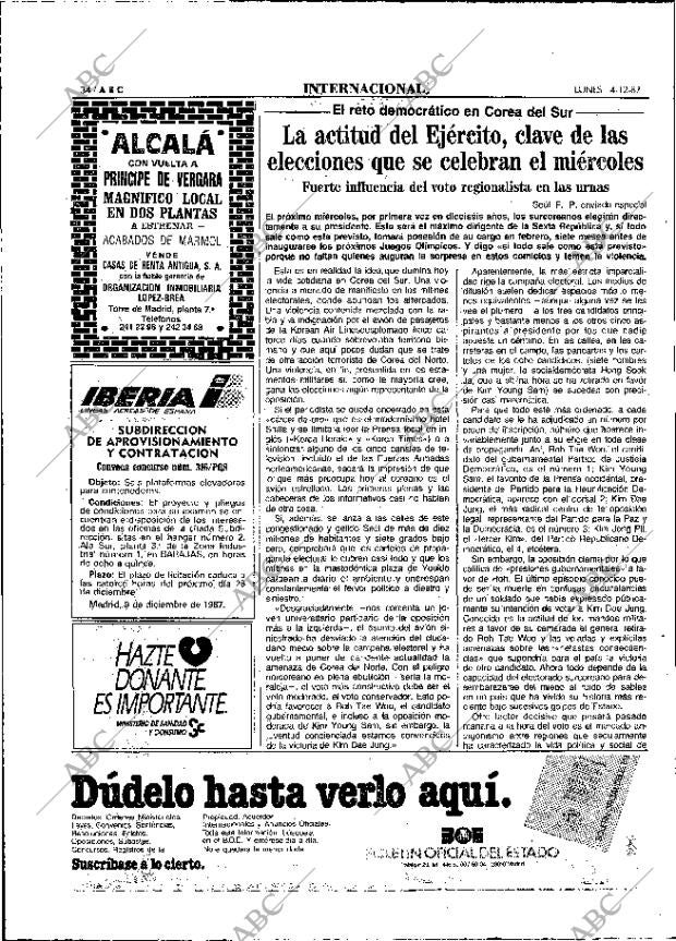 ABC MADRID 14-12-1987 página 34