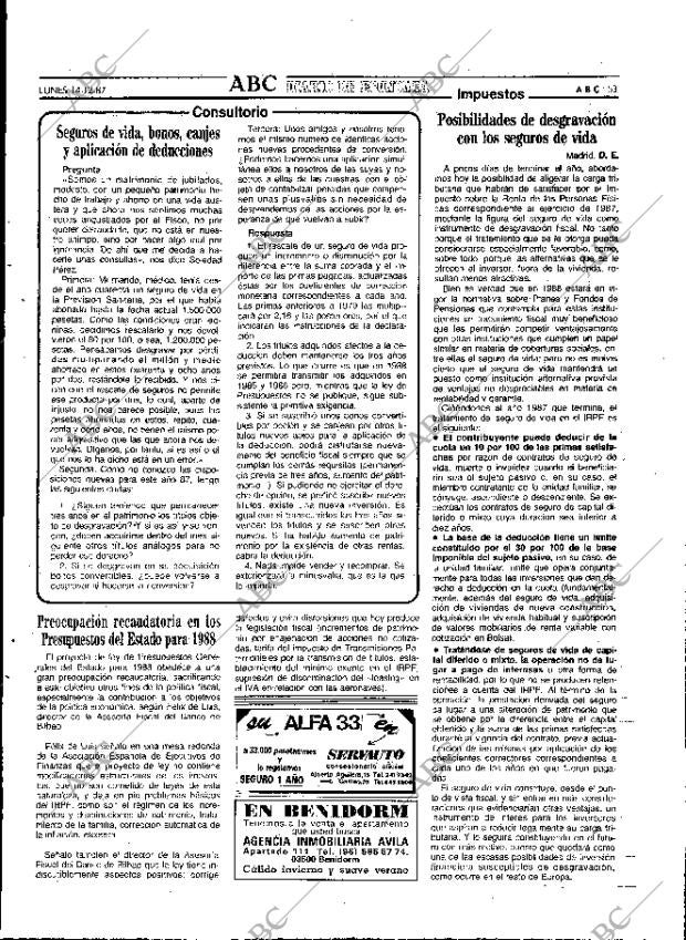 ABC MADRID 14-12-1987 página 53