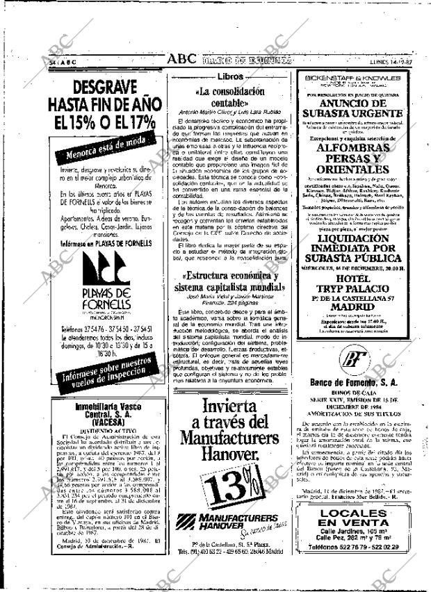 ABC MADRID 14-12-1987 página 54