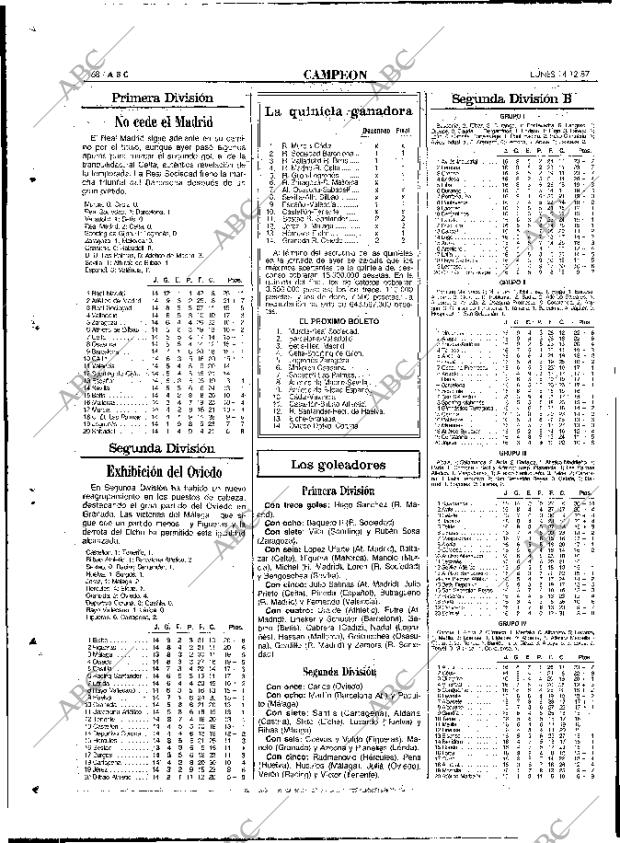 ABC MADRID 14-12-1987 página 68