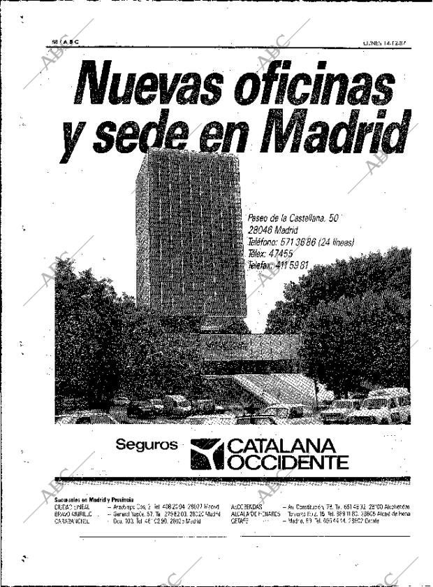ABC MADRID 14-12-1987 página 88