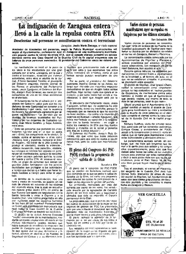 ABC SEVILLA 14-12-1987 página 21