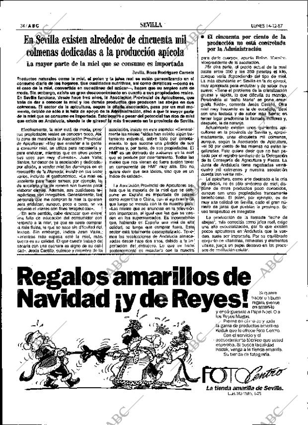 ABC SEVILLA 14-12-1987 página 34