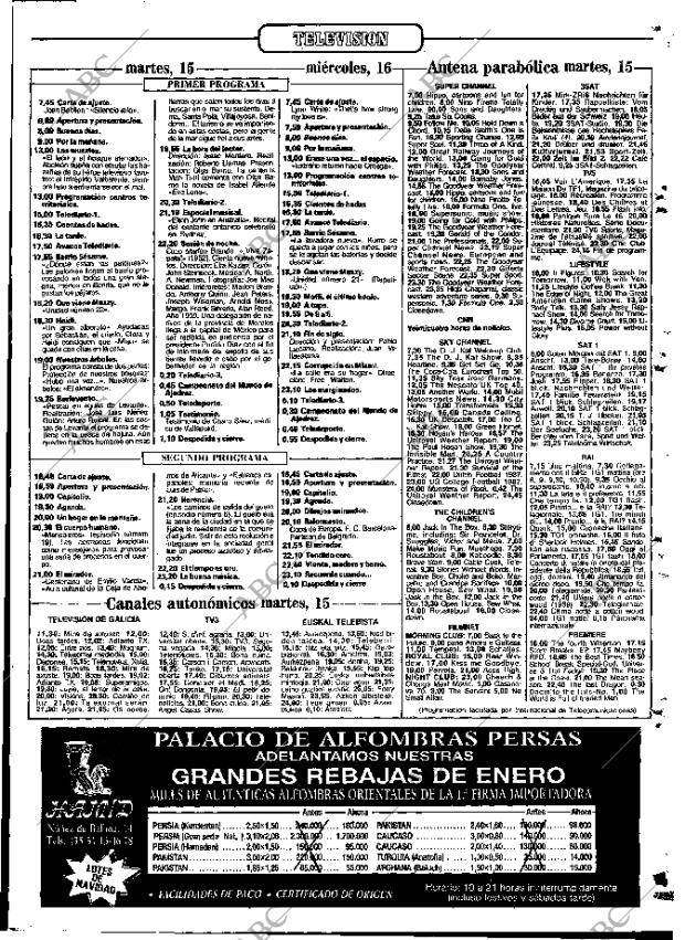 ABC MADRID 15-12-1987 página 135