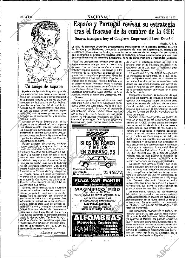 ABC MADRID 15-12-1987 página 28