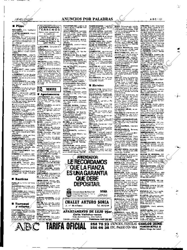 ABC MADRID 17-12-1987 página 121