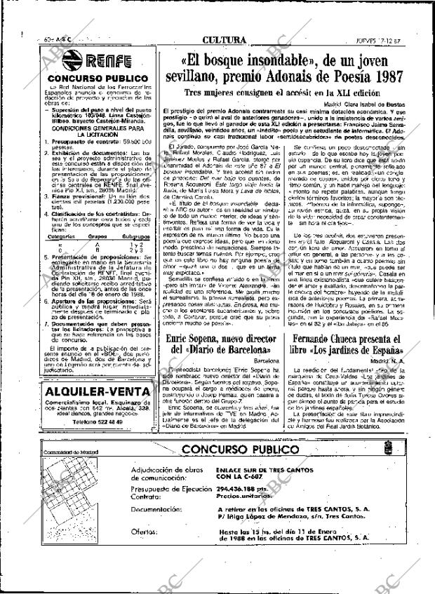 ABC MADRID 17-12-1987 página 60