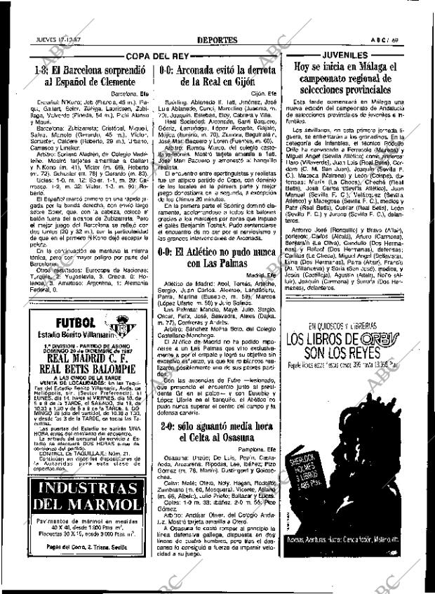 ABC SEVILLA 17-12-1987 página 69