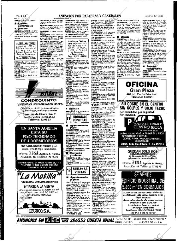 ABC SEVILLA 17-12-1987 página 78