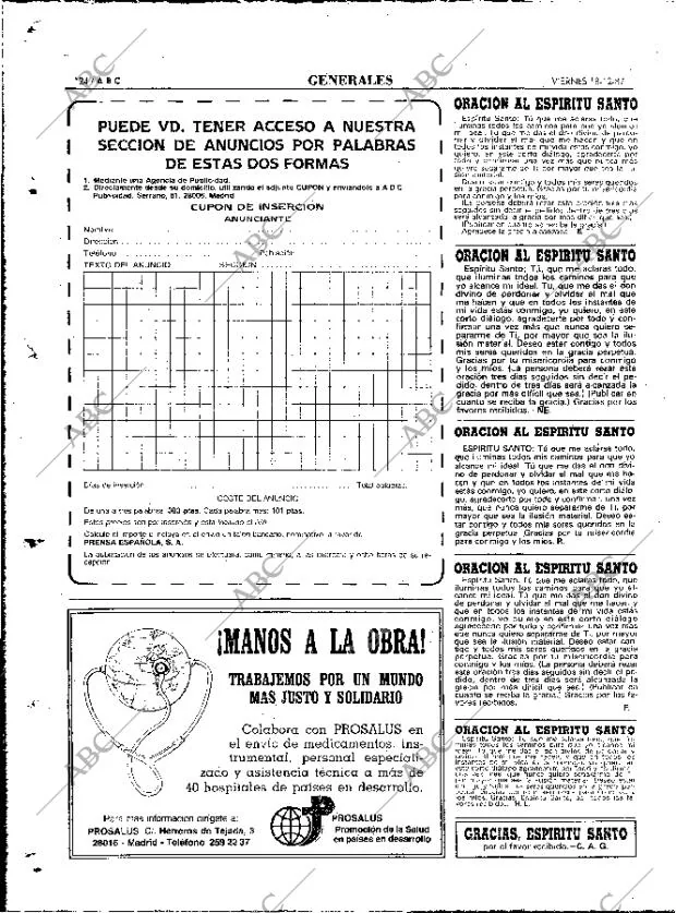 ABC MADRID 18-12-1987 página 124