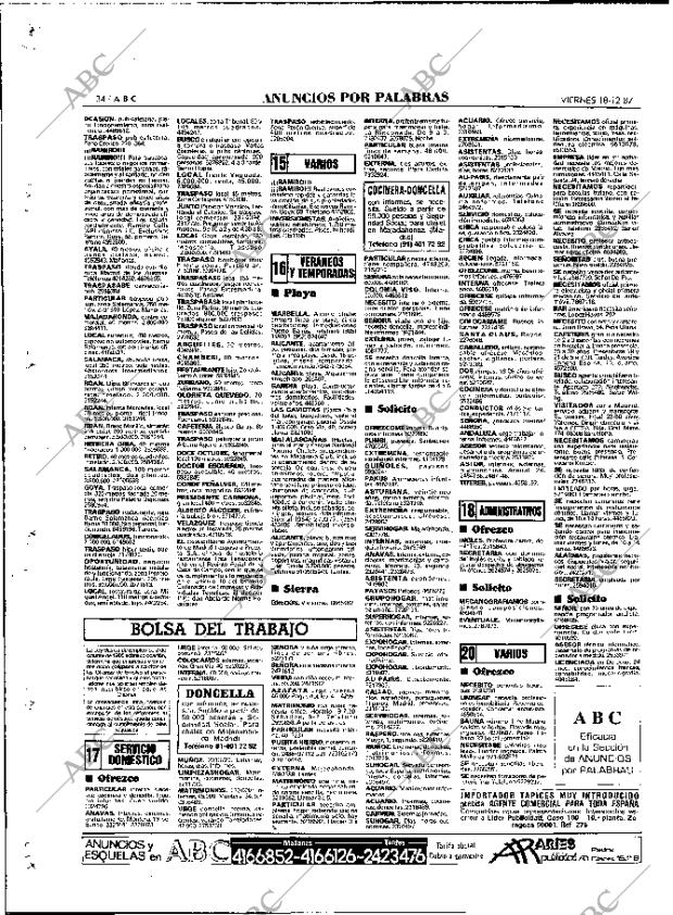 ABC MADRID 18-12-1987 página 134