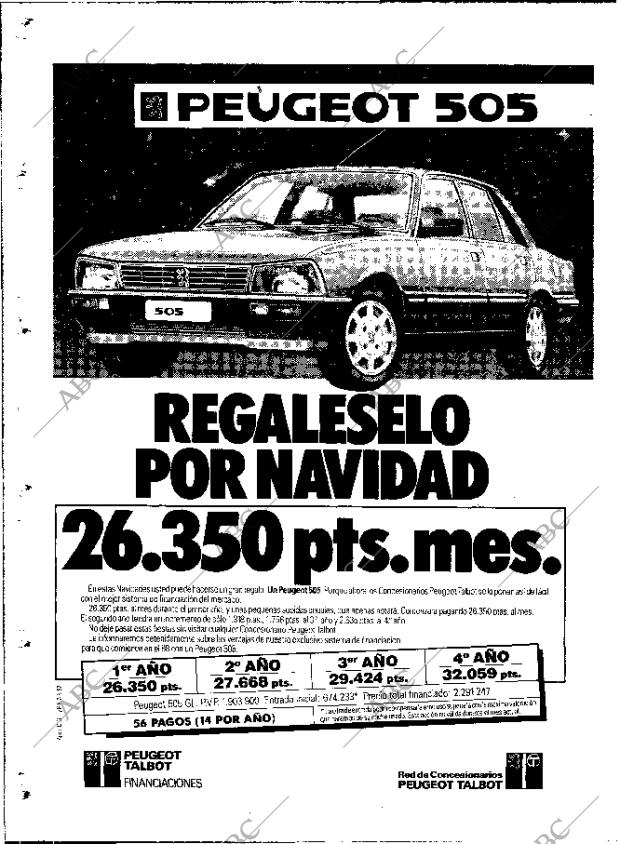 ABC MADRID 18-12-1987 página 140