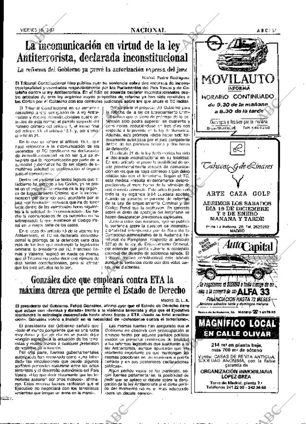 ABC MADRID 18-12-1987 página 37