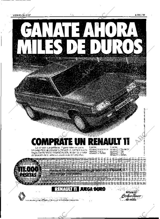 ABC MADRID 18-12-1987 página 59