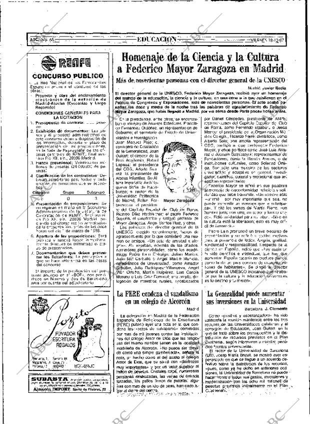 ABC MADRID 18-12-1987 página 68