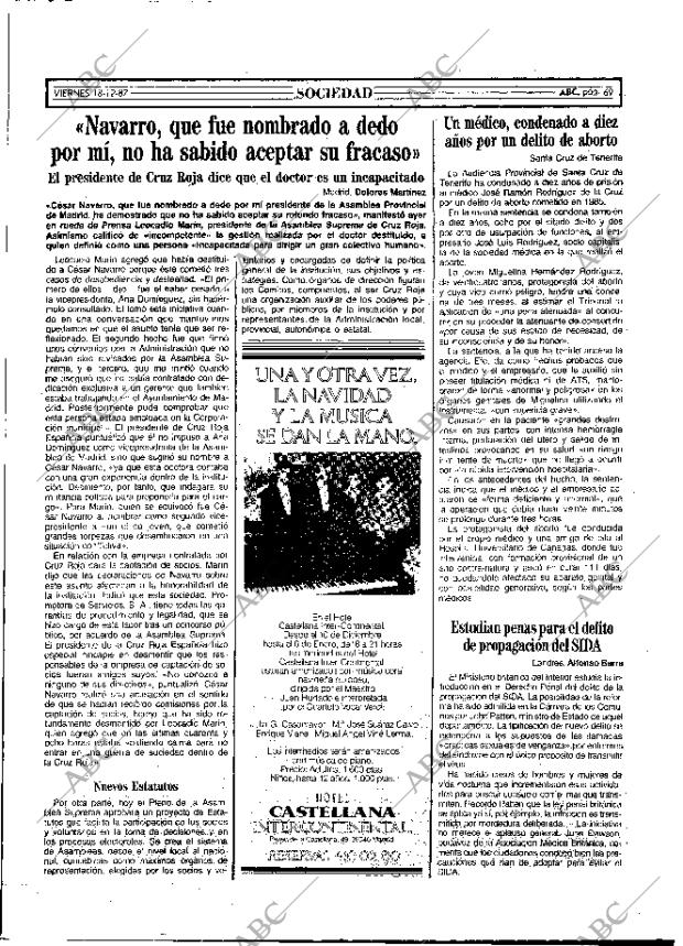 ABC MADRID 18-12-1987 página 69