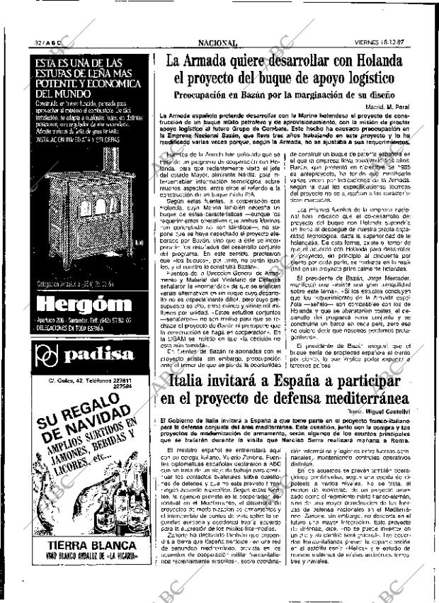 ABC SEVILLA 18-12-1987 página 32