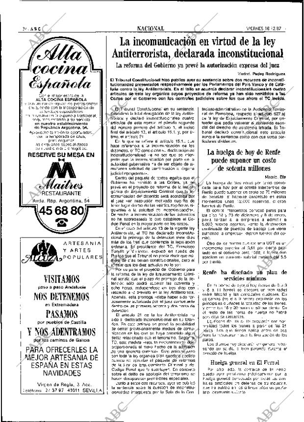 ABC SEVILLA 18-12-1987 página 34