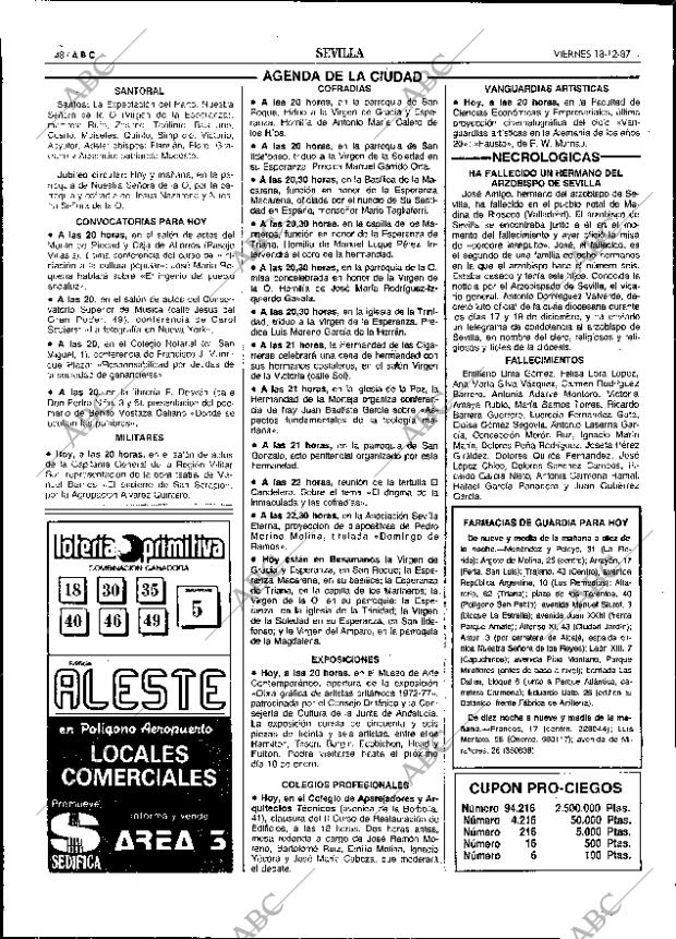 ABC SEVILLA 18-12-1987 página 48