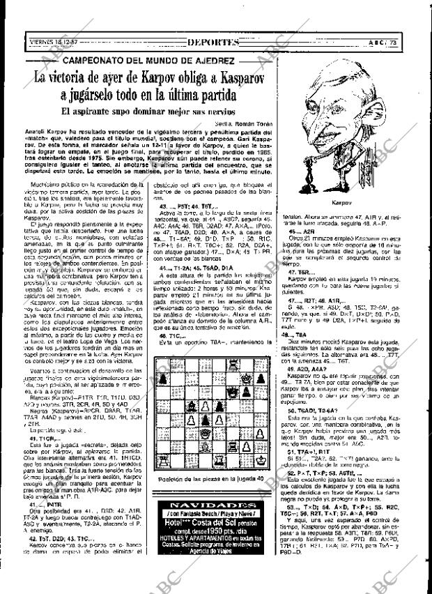 ABC SEVILLA 18-12-1987 página 73