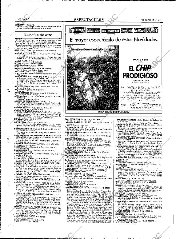 ABC MADRID 19-12-1987 página 108